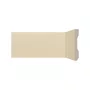 Rodapé Poliestireno Santa Luzia 561 Beige Liso 10cm X 13mm Br 2,40m