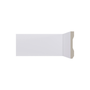 Rodapé Poliestireno Santa Luzia LEV101 Branco Liso 10cm Br 2,40m
