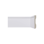 Rodapé Poliestireno Santa Luzia LEV102 Branco Frisado 10cm Br 2,40m