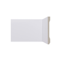 Rodapé Poliestireno Santa Luzia LEV151 Branco Liso 15cm Br 2,40m