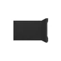 Rodapé Poliestireno Santa Luzia Lev151 Liso Preto 150 X 13mm Br 2,40m