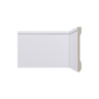 Rodapé Poliestireno Santa Luzia LEV152 Branco Frisado 15cm Br 2,40m