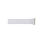 Rodapé Poliestireno Santa Luzia LEV51 Branco Liso 05cm Br 2,40m