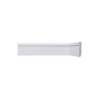 Rodapé Poliestireno Santa Luzia LEV52 Branco Frisado 05cm Br 2,40m
