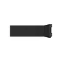 Rodapé Poliestireno Santa Luzia Lev71 Liso Preto 70 X 13mm Br 2,40m