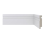 Rodapé Poliestireno Santa Luzia 456 Frisado 70 X 16mm Br 2,40m